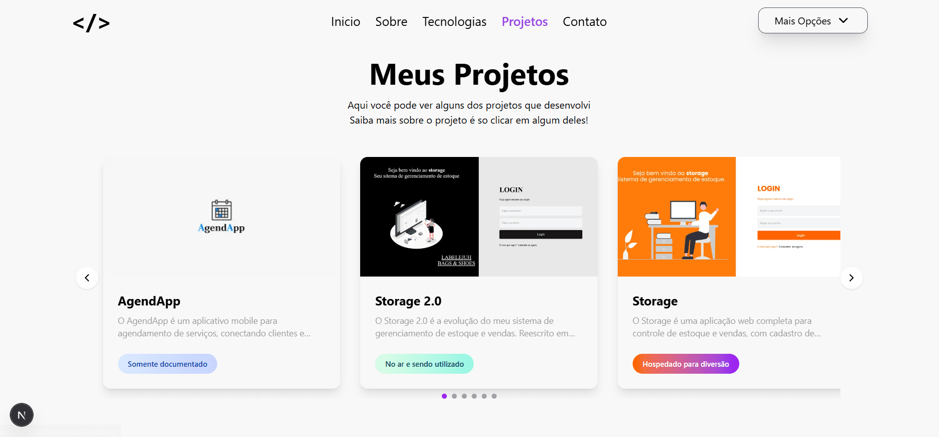 Imagem 5 do projeto portfolio2.name