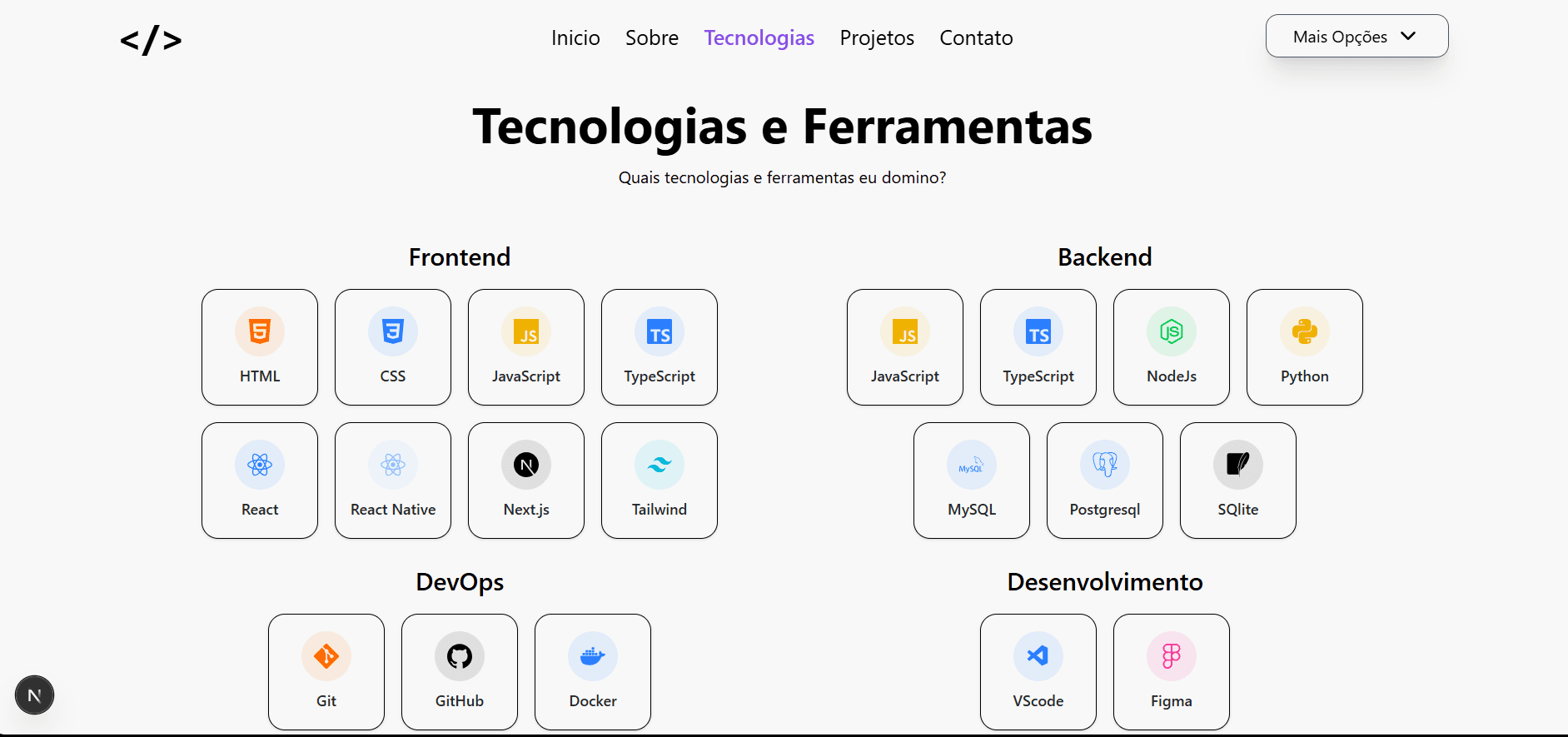 Imagem 4 do projeto portfolio2.name