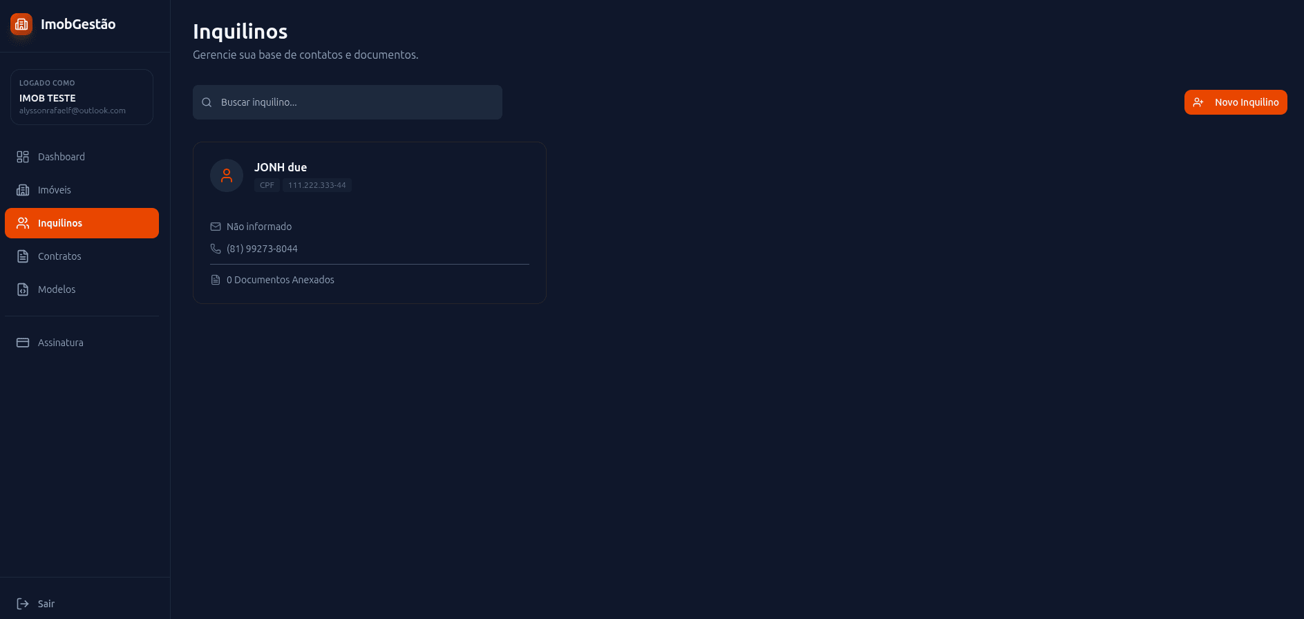 Imagem 9 do projeto imob.name